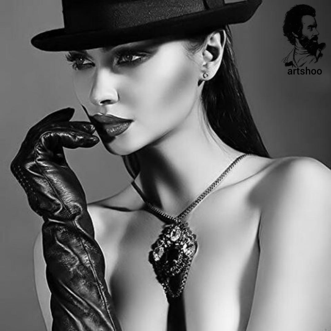 مدل سیاه قلم اورژینال